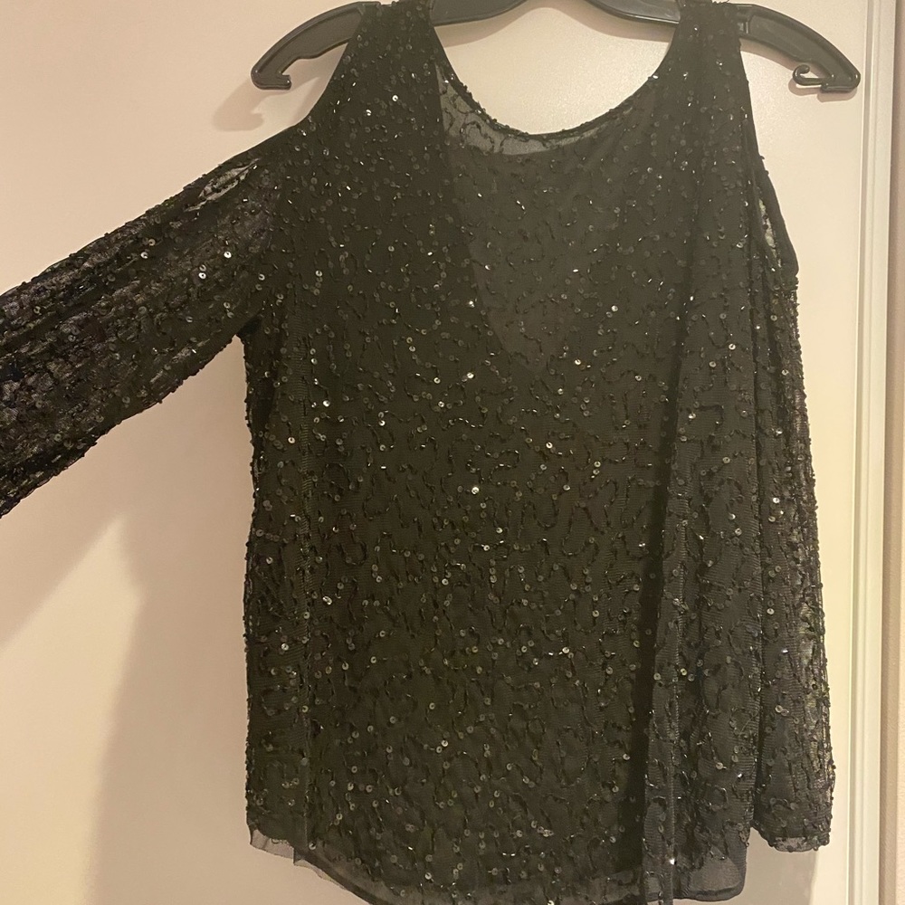 Stunning sequin ZARA top